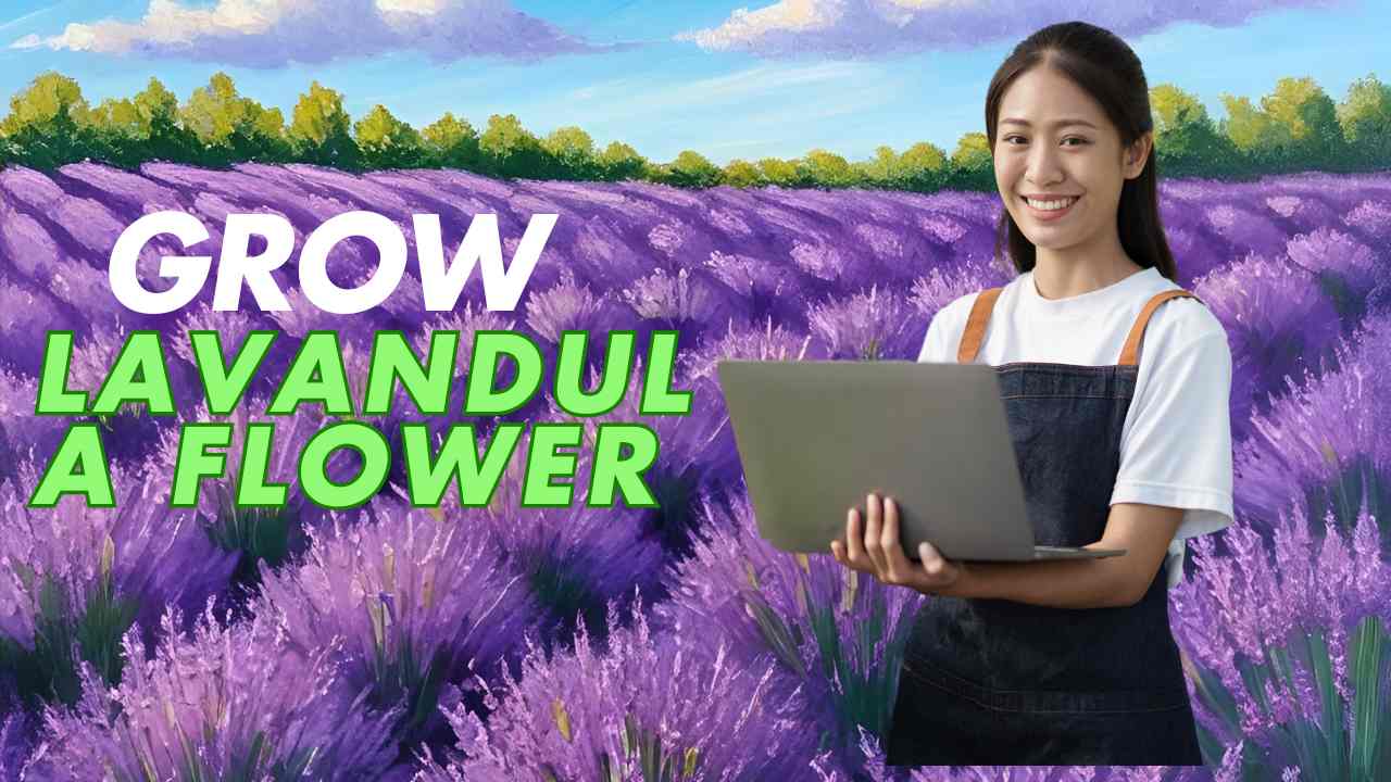 Lavandula flower